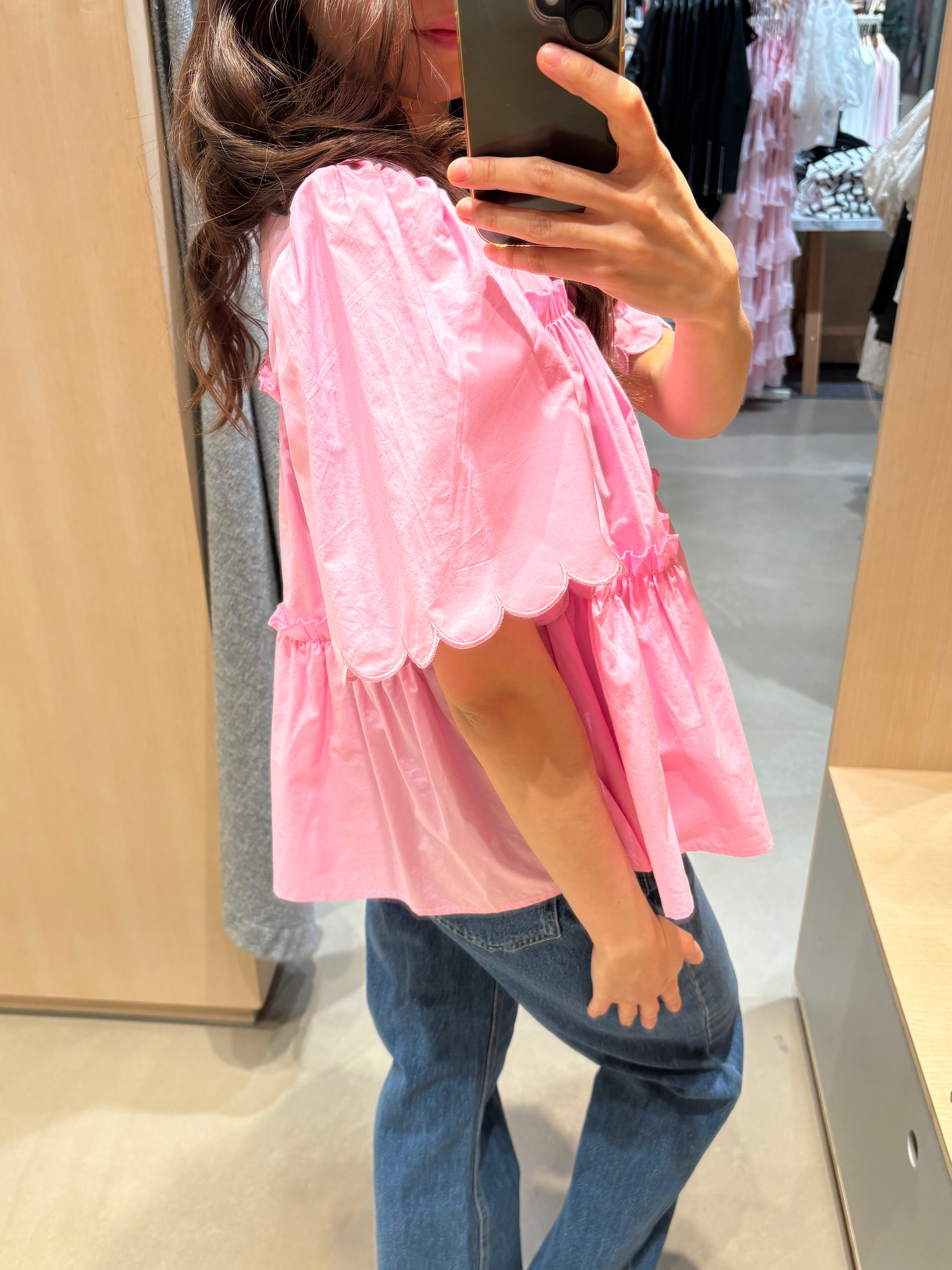 OBJHOPE Top - Pink Frosting